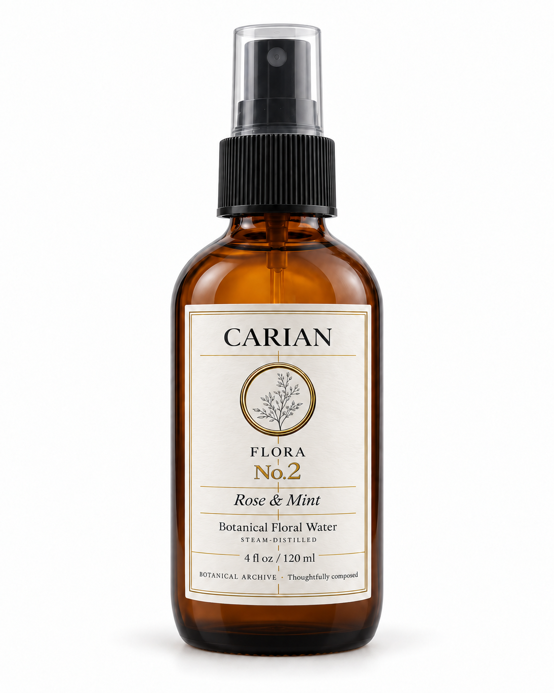 CARIAN FLORA No.2 — Rose & Mint Botanical Floral Water - Image 2